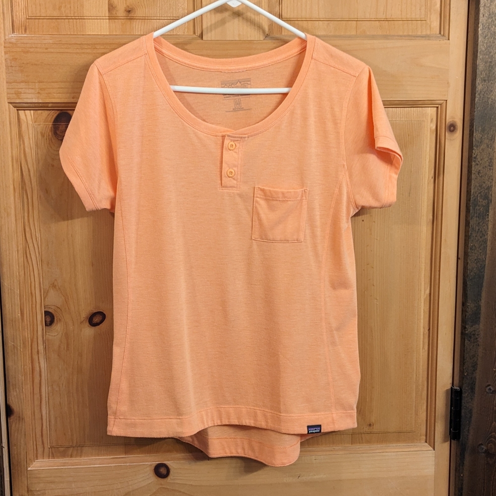 Patagonia Peach Short Sleeve Top